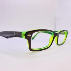 Ray-Ban Eyeglasses Sunglasses RB 1530 3665 48 [] 16 130 MM Small Brown Green